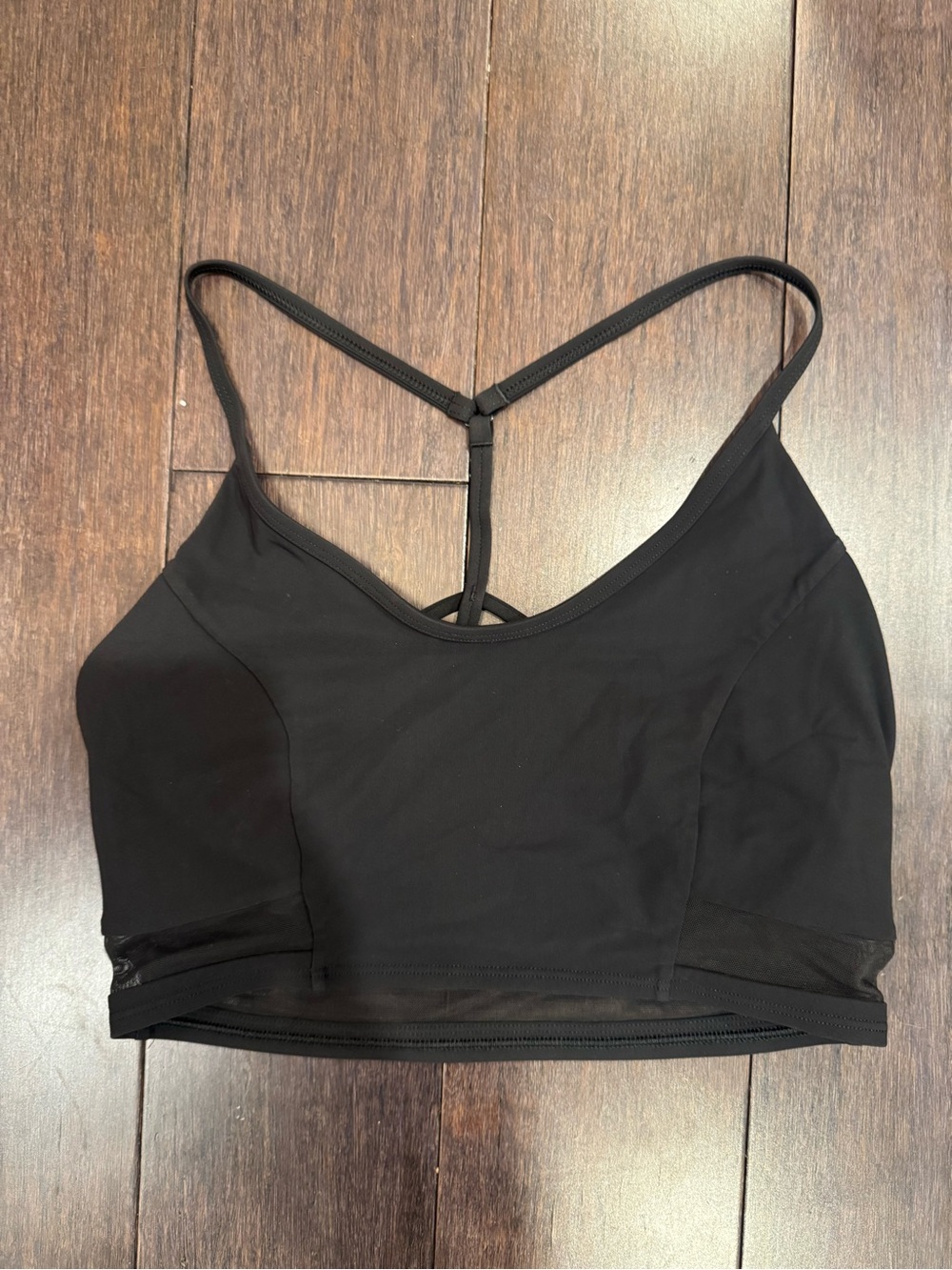 lululemon athletica Black Strappy Sports Bra